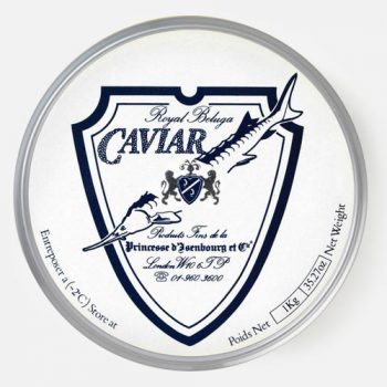 Caviar Royal Beluga 1kg - Princesse d'Isenbourg et Cie