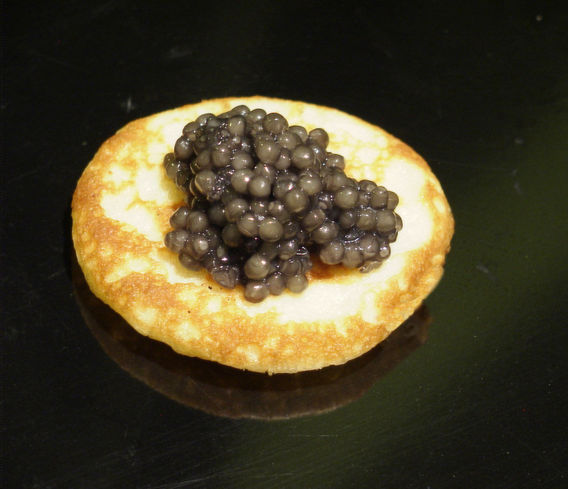 Caviar for breakfast